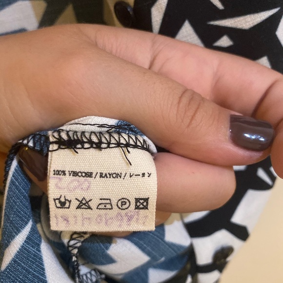 Mont Saint Michele front wrap dress - Picture 6 of 6